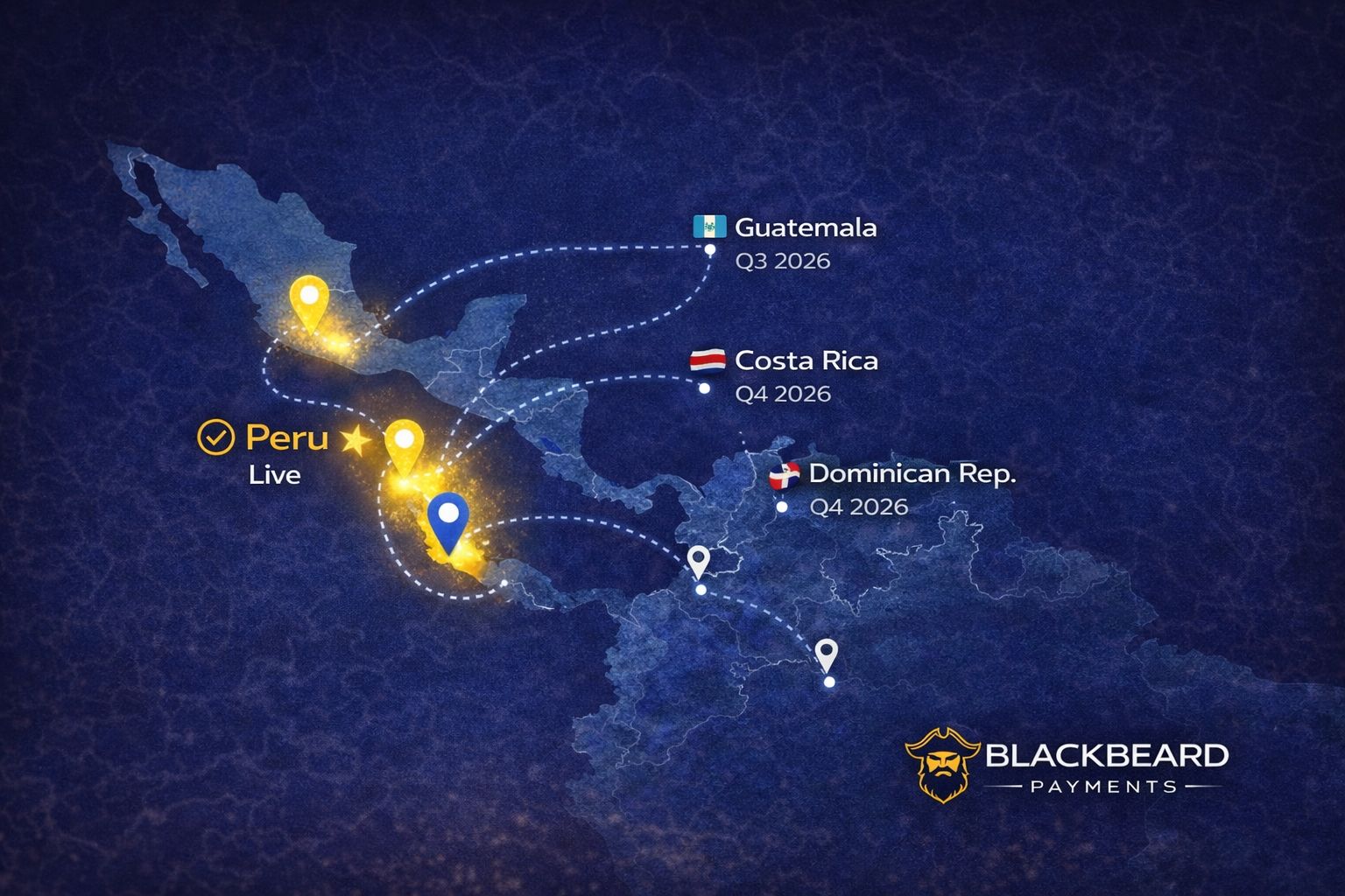 Blackbeard Payments expansion map